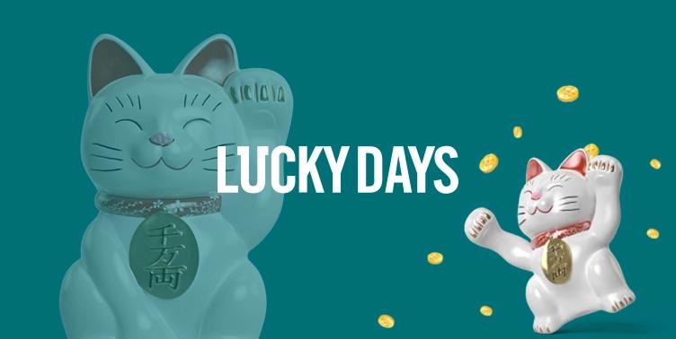 Lyckokatt porslin - Lucky Days Casino kampanjer