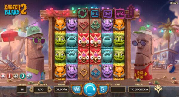 Easter Island 2 slot - spelplan