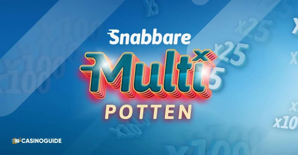 Multipotten multiplikatorer kampanj Snabbare Casino
