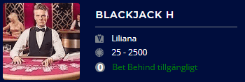 Casino Heroes recension spela Blackjack H