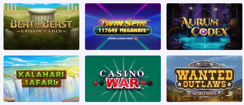 Slot Planet Casino - spel
