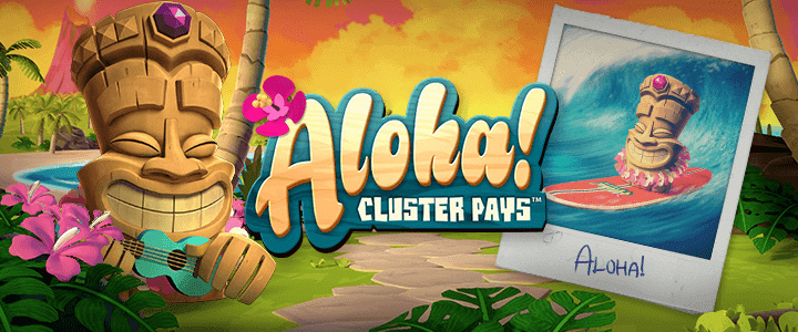 Slots Aloha cluster pays banner