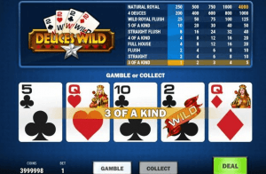 Deuces Wild Videopoker - bild på online casinospel PlayNGo