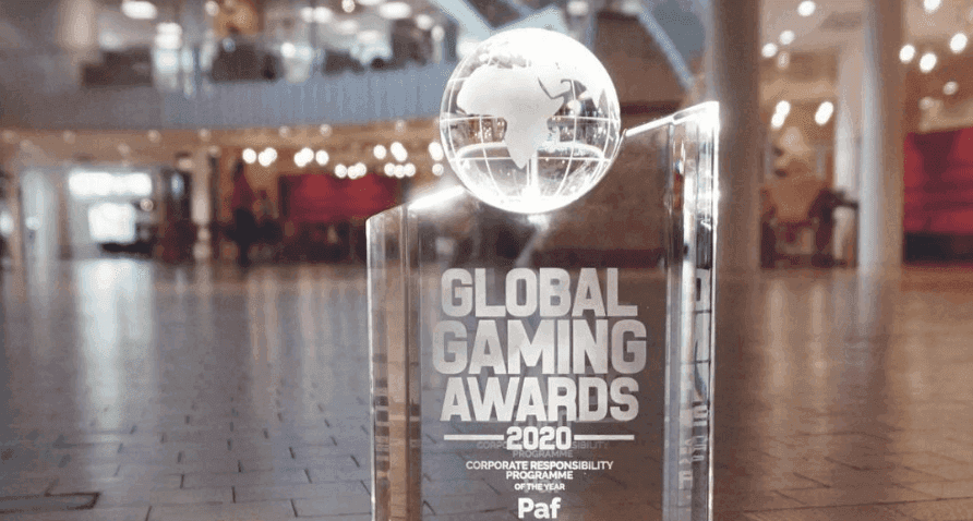 Paf award Global Gaming spelaransvar