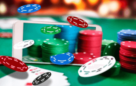 Courchevel Poker i mobilen pokermarker