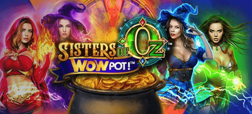 Sisters of Oz wowpot jackpott slot