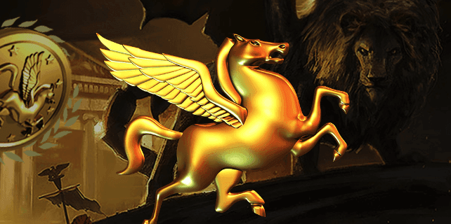 Divine Fortune Megaways - slot - gyllene bevingad häst