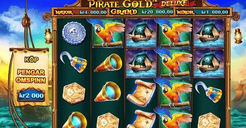 Pirate Gold Deluxe - spelplan