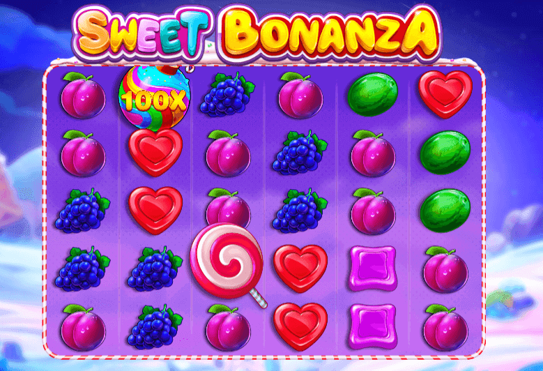 Sweet Bonanza PragmaticPlay symboler 