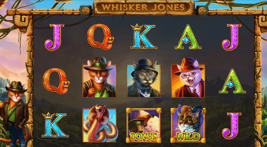 Whisker Jones slot - noaccountcasino