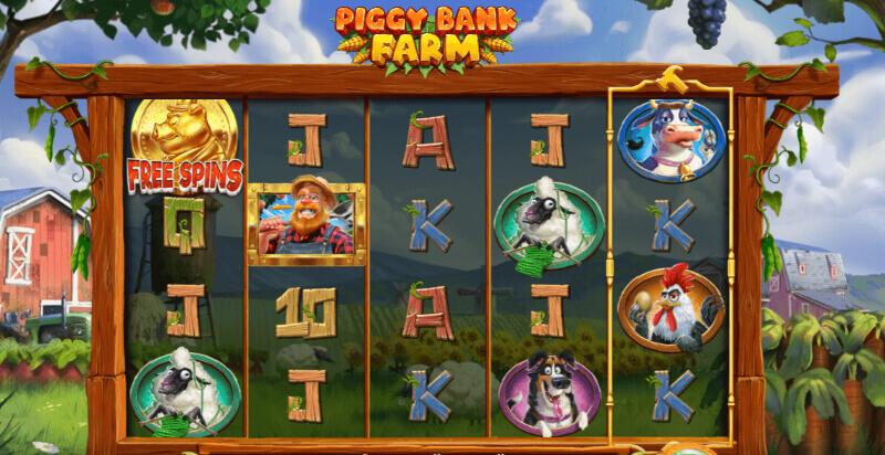 Piggy Bank Farm - slot - symboler