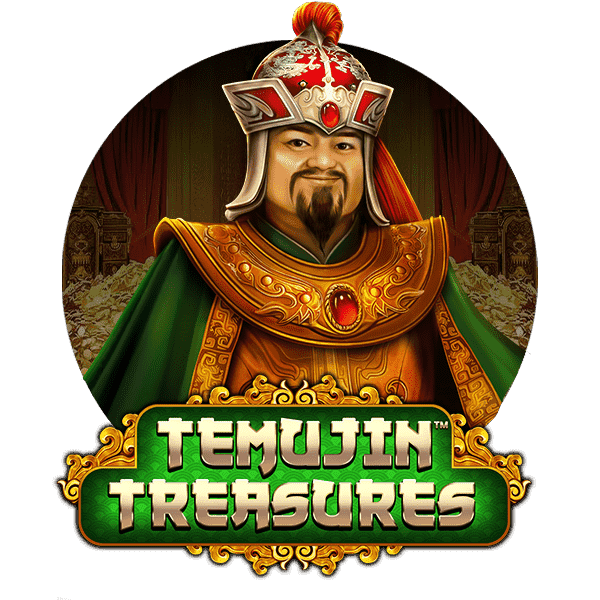 Temujin Treasures slot - logga