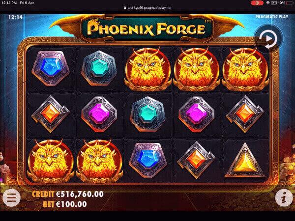Phoenix Forge - spelautomat