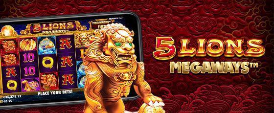 5 Lions Megaways - Slot Recension