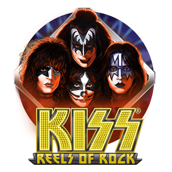 Kiss Reels of Rock - slot - logga