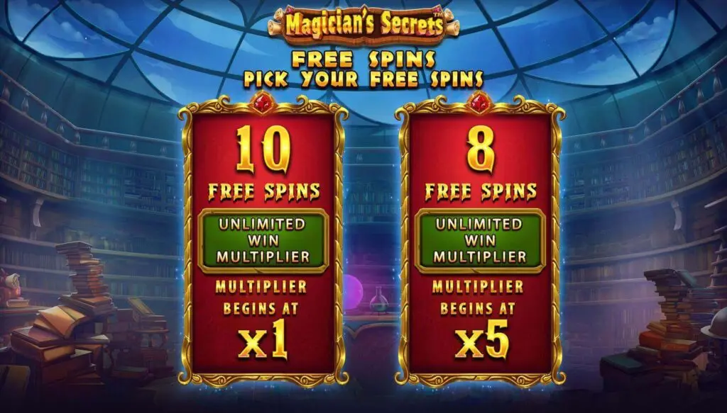 Magicians Secrets - slot - Free Spins