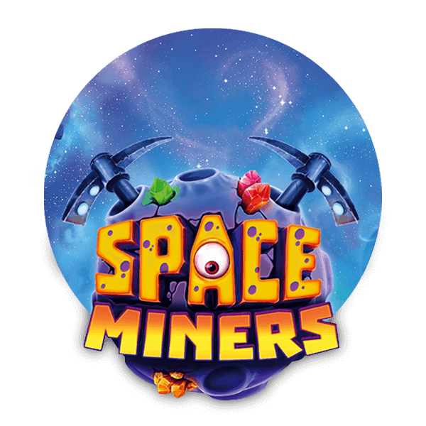 Space Miners slot - logga