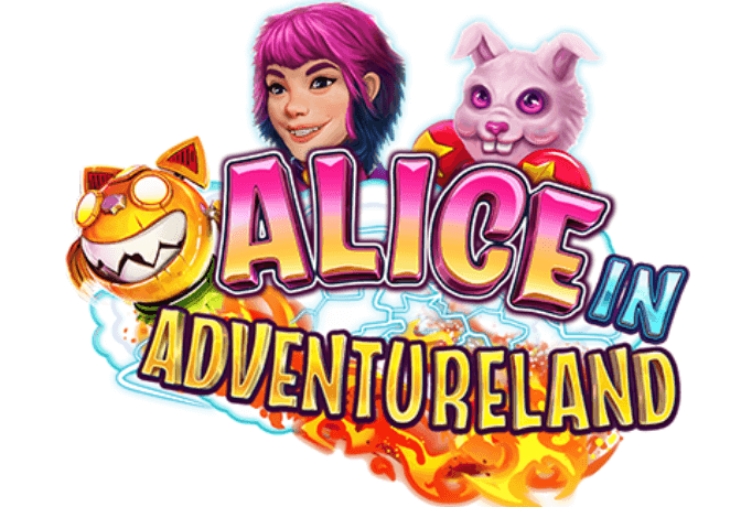 Rabbit and Alice in Adventureland - spelautomat