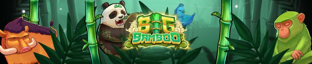 Djungel, djur, bambu, Big Bamboo slot - banner