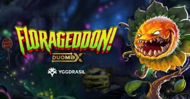 Monsterblomma med huggtander - text Florageddon Duomax Yggdrasil