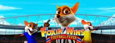 Fotbollsstadium 3 ravar i fotbollsklader Foxin Wins Football Fever - veckans slot