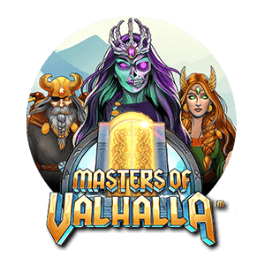 Monsterprinsessa, vikingar, text Masters of Valhalla spelautomat