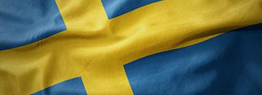 Svenska flaggan gul o bla - licens spelmjukvara artikel CasinoGuide.se