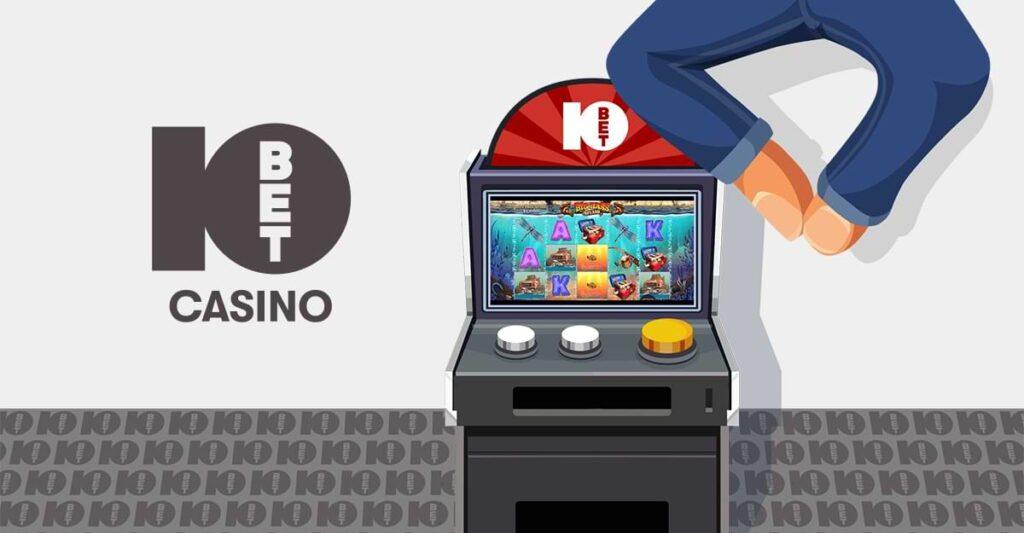 spelautomat med fingrar ovanfor - 10Bet Casino - kampanjer o nyheter