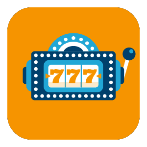 orange ikon med enarmad bandit 777 - Jack Vegas Spel online