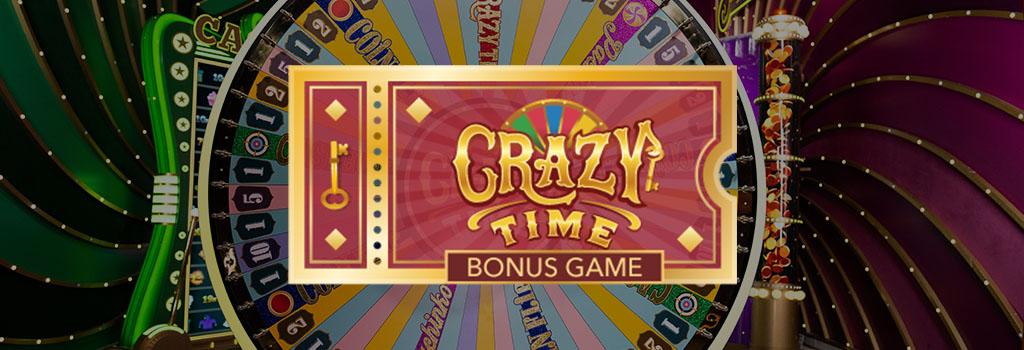 Lyckohjul - bonusspel Crazy Time Live dealer spel