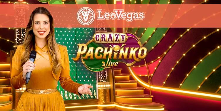 Livedealer Crazy Pachinko casino Leovegas bonus