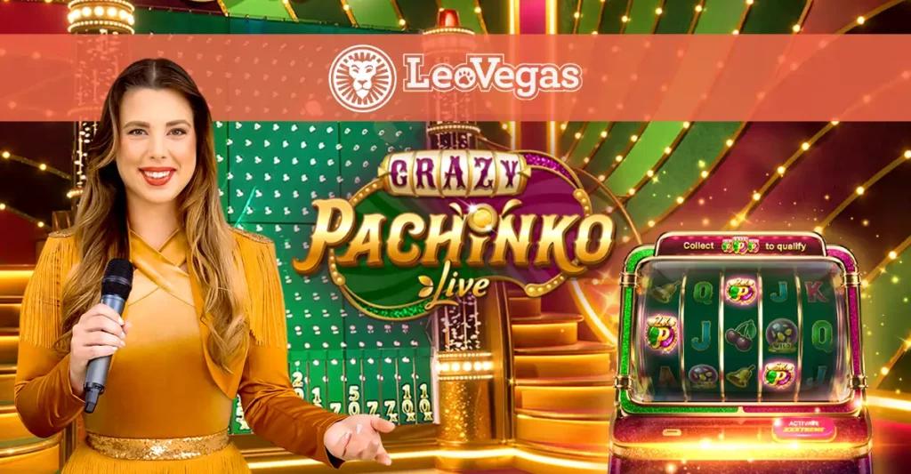 Livedealer Crazy Pachinko Livespel Leovegas bonus