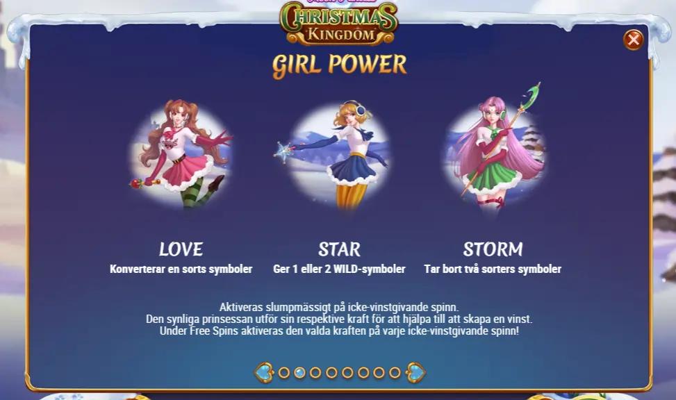 girlpower Christmas Kingdom Moon Princess slot