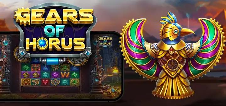 fagel spelautomat Gears of Horus