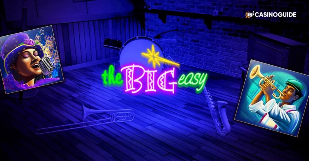 Jazzclub neonskylt The Big Easy slot