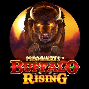 buffel Buffalo Rising Megaways slot logga