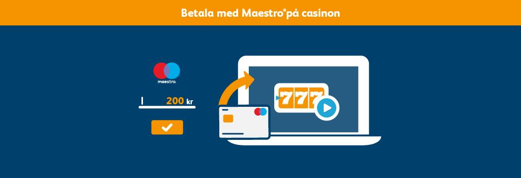 laptop kort betala med Maestro Casino