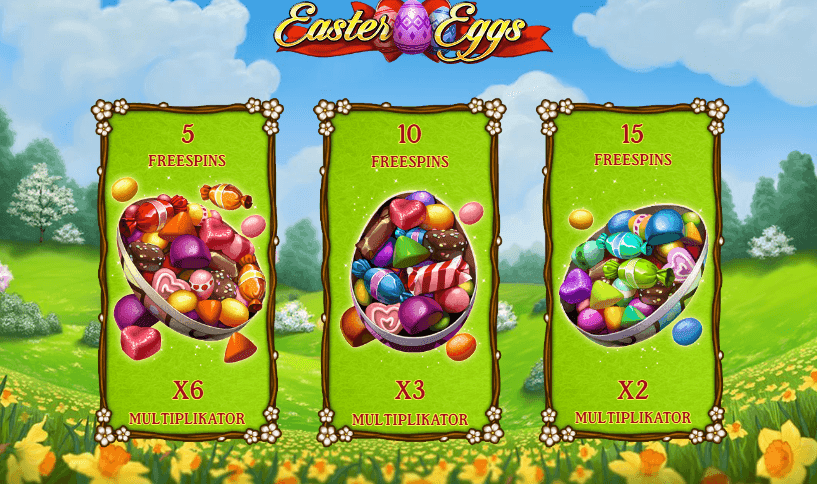 Easter Eggs free spins slot