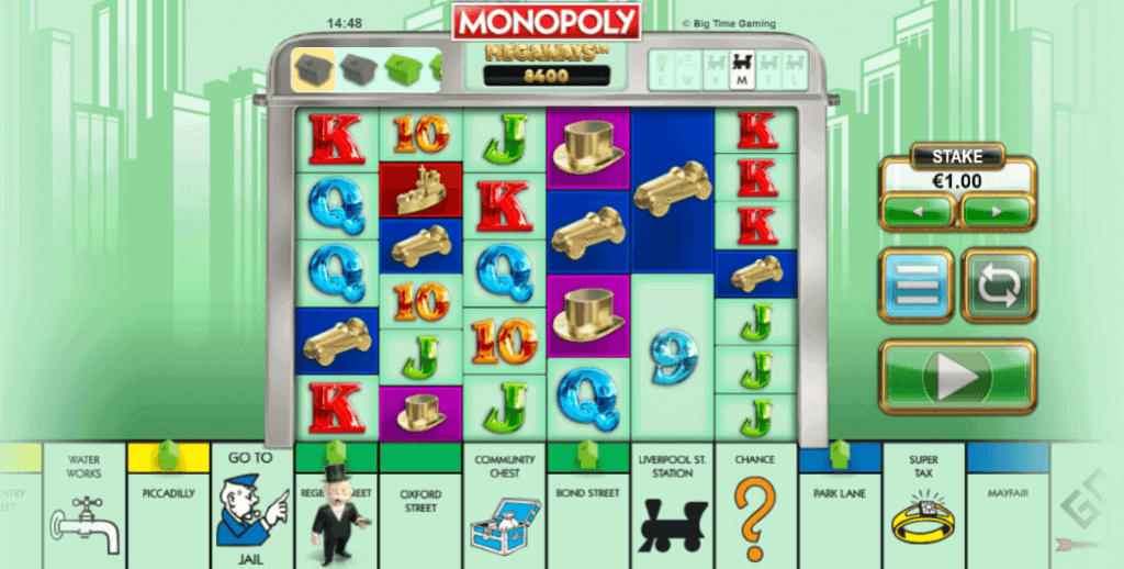 Monopoly Megaways online slot