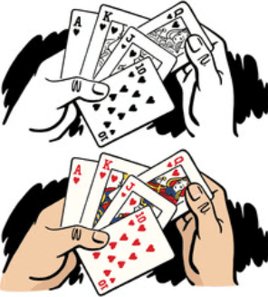 Casino Holdem pokerhand 