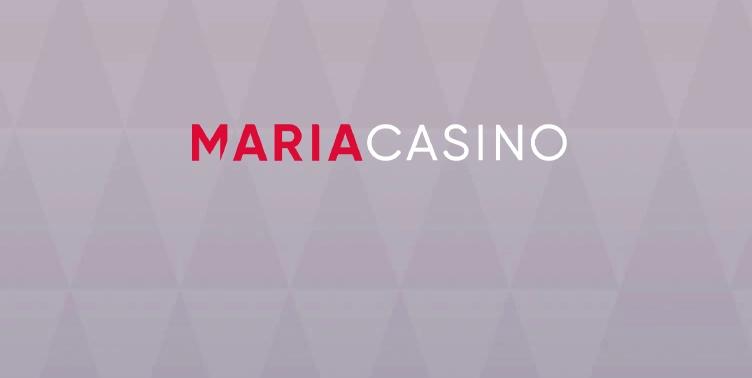 Maria Casino recension, lila banner