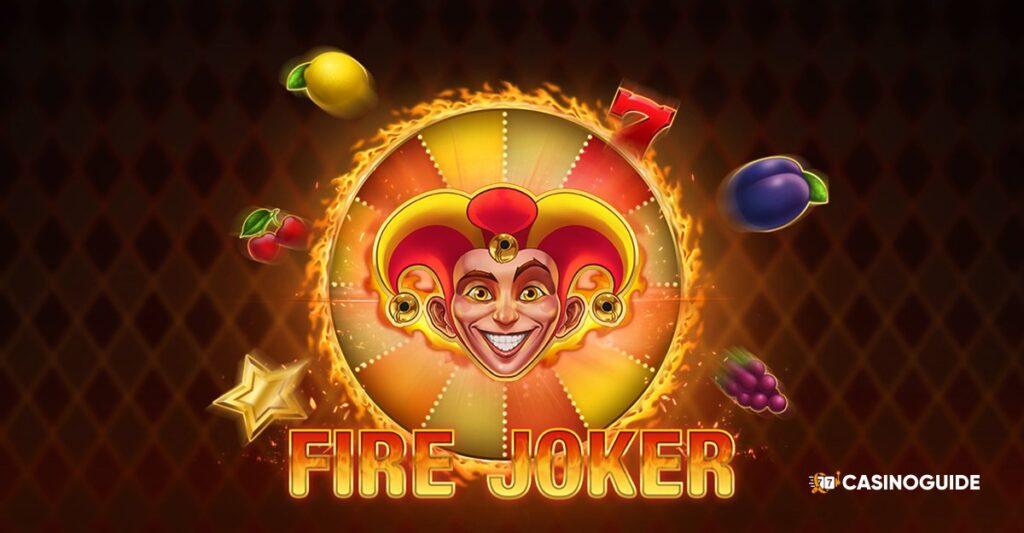 Joker framfor lyckohjul - symboler spelautomat - Fire Joker
