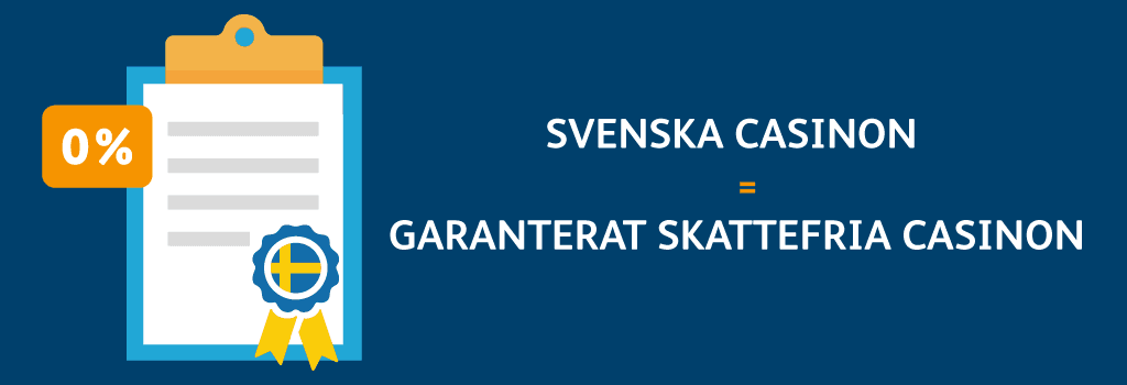 bla bakgrund med certifikat Sverige - svenska casinon skattefriacasinon i text